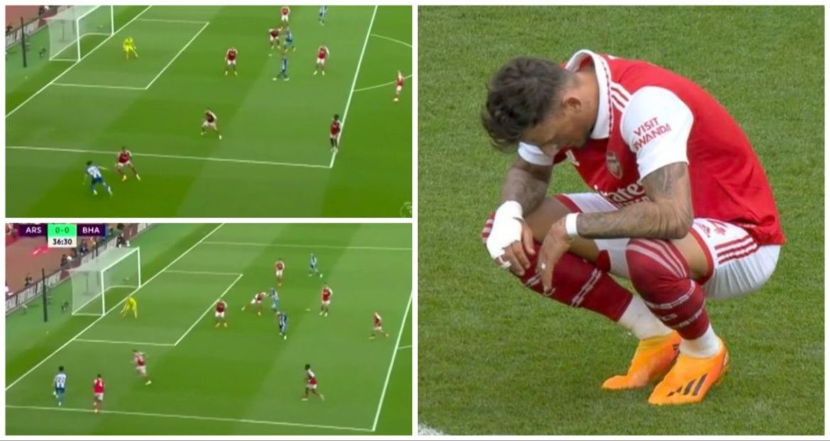Arsenal: £50m Liability Had Nightmares Vs Brighton