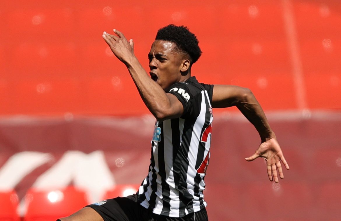 Newcastle suffer Joe Willock injury blow